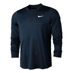 Vêtements De Running Nike Court Dri-Fit Advantage Half-Zip Longsleeve
